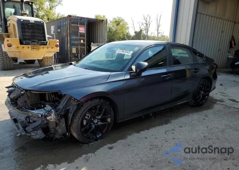 2025 Honda Civic Sport z USA, uszkodzony, nr VIN 2HGFE2F57SH518519